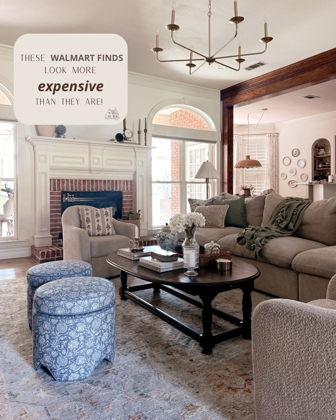 Walmart finds too good to scroll past 😍 home furniture // vintage home decor // Nancy myers // kitchen // bedroom decor // living room furniture

#LTKHome