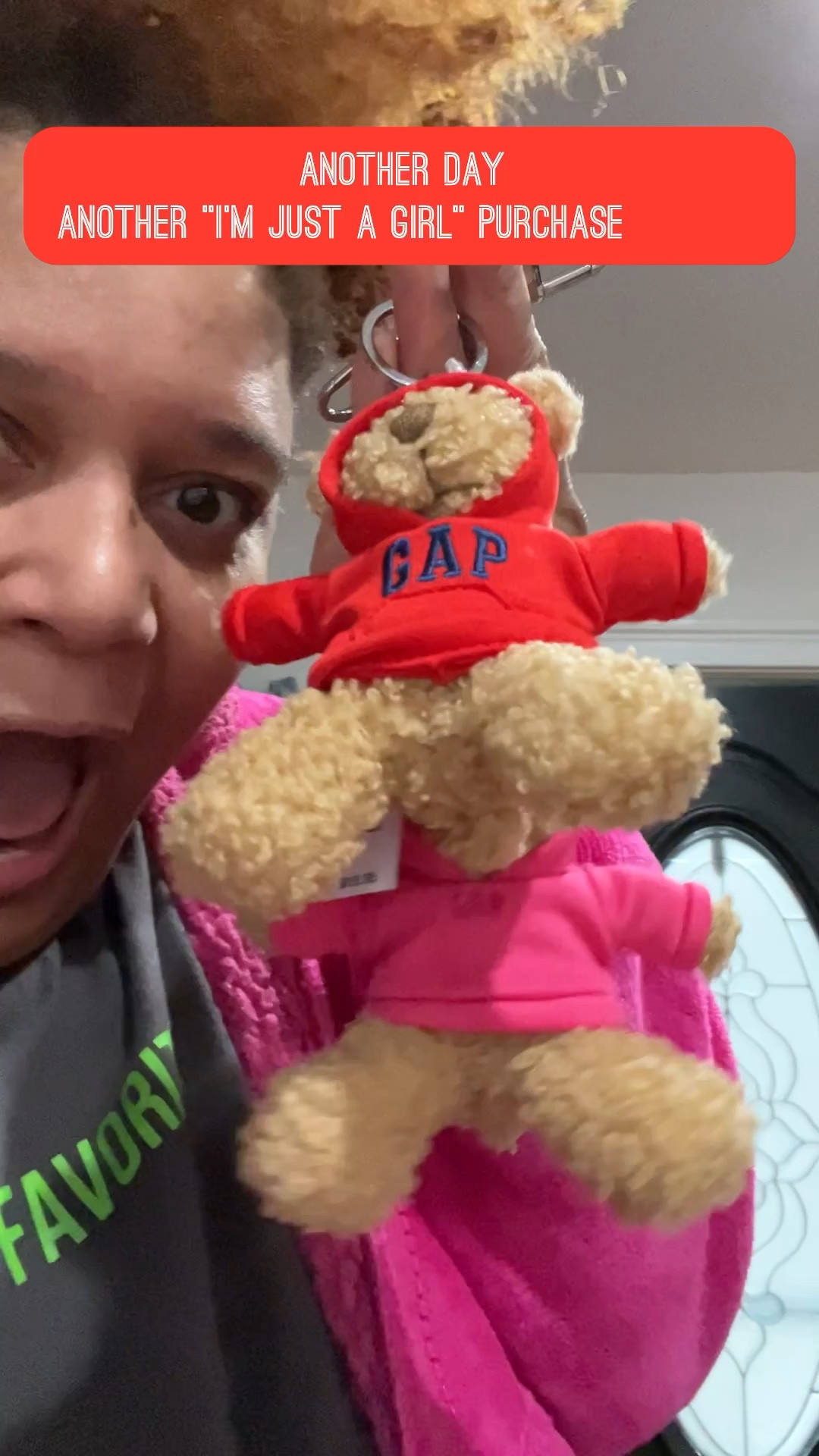 On today’s episode of, I’m just a girl, I got some new bag charms and they are so cute and nice and light and from such an unexpected place ￼#bagcharms #handbag @gap @gapstyle #gap 

#LTKKids #LTKmomlife #LTKdayinmylife
