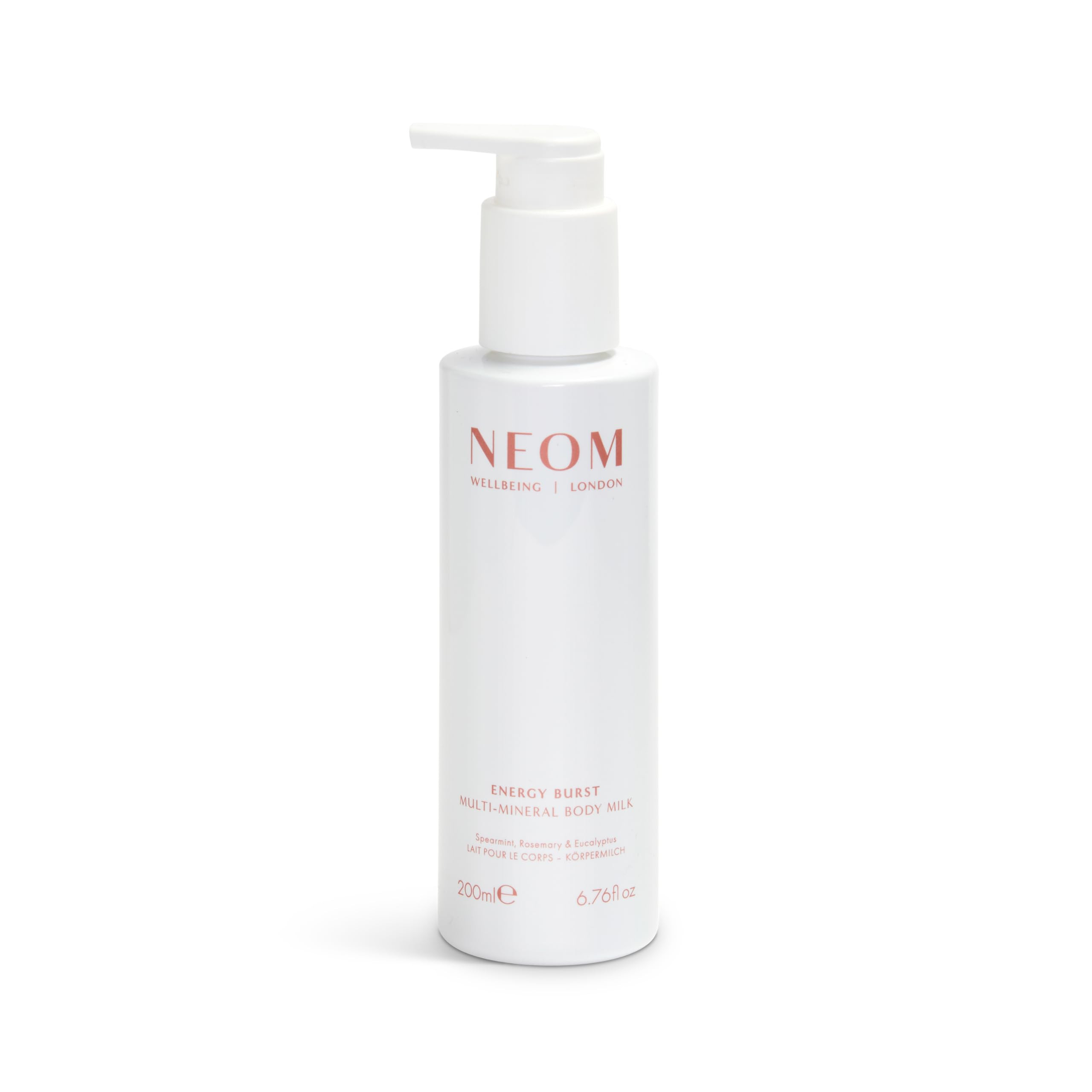 Neom- Multi-Mineral Body Milk 200ml (Spearmint, Rosemary & Eucaplyptus) | Magnesium, Rosehip OIl ... | Amazon (US)
