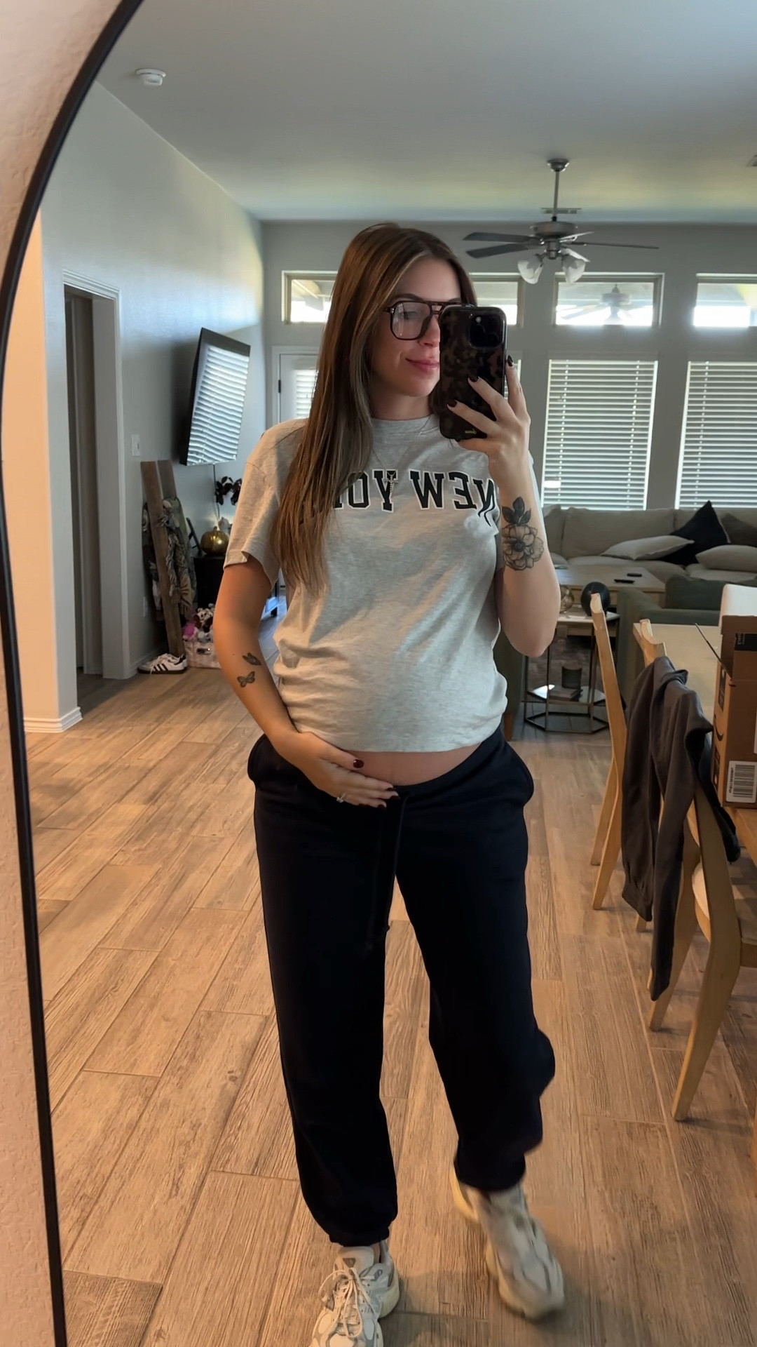 Glasses: blue light 
Top: small
Bottoms: small

#LTKBaby #LTKBump #LTKTravel