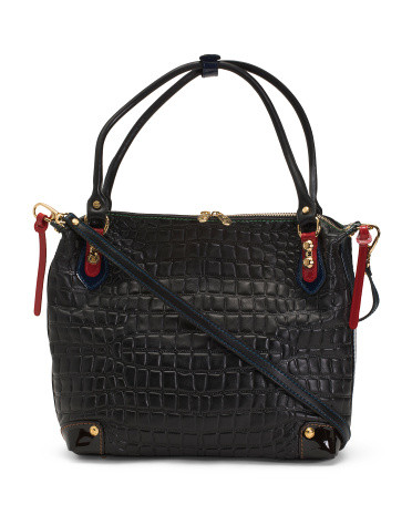 Made In Italy Leather Hobo | TJ Maxx