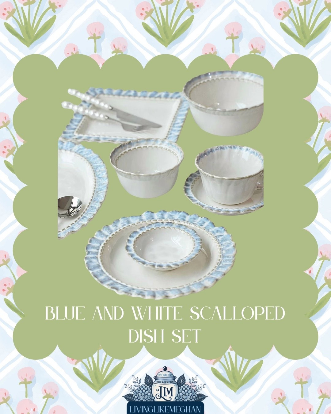 Elevate your next dinner party with the prettiest blue and white scalloped dish set! 🍽️✨ Perfect for summer entertaining ideas or just upgrading your morning coffee, this elegant dinnerware brings the ultimate coastal grandmother kitchen vibes to your home. Shop the entire look directly below! 💙

Scalloped dish set, blue and white tablescape, coastal grandmother kitchen, elegant dinnerware, summer entertaining ideas, cottagecore tabletop, Walmart haul

#LTKSaleAlert #LTKHome #LTKSeasonal