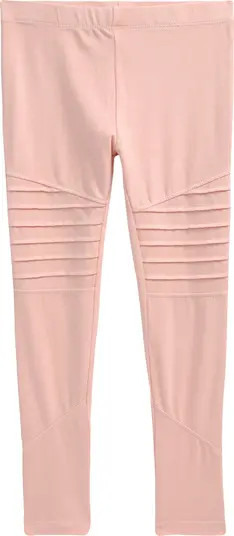 Kids' Kids' Stretch Cotton Moto Leggings | Nordstrom