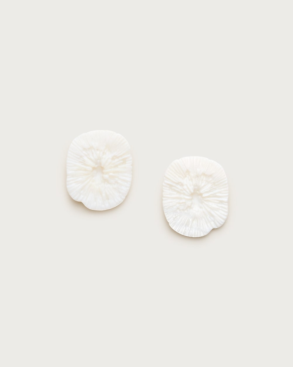 Limited-edition Zycloom X J.Crew shell stud earrings | J. Crew US