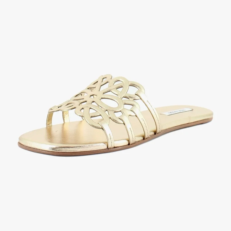 Steve Madden Lotus Women's Sandals Gold Leather Size 9.5 M | Walmart (US)