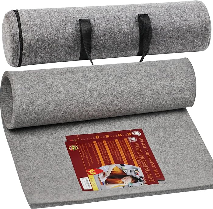 Wool Pressing Pad - 36" x 24" Quilting Ironing Pad by Savina - Take Your Quilting or Other Textil... | Amazon (US)