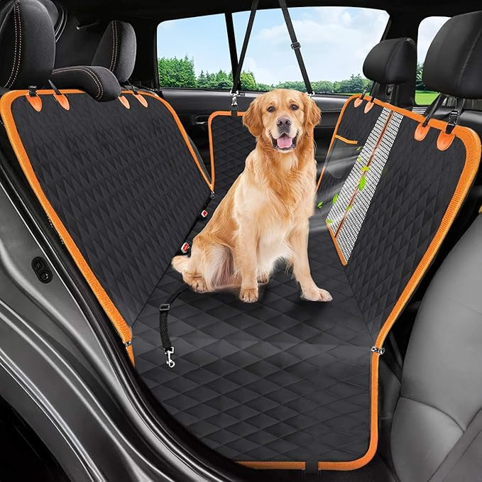 Dog Car Seat Cover, 600D Heavy Durable Dog Seat Cover for Back Seat, 100% Waterproof Scratch Proo... | Amazon (US)