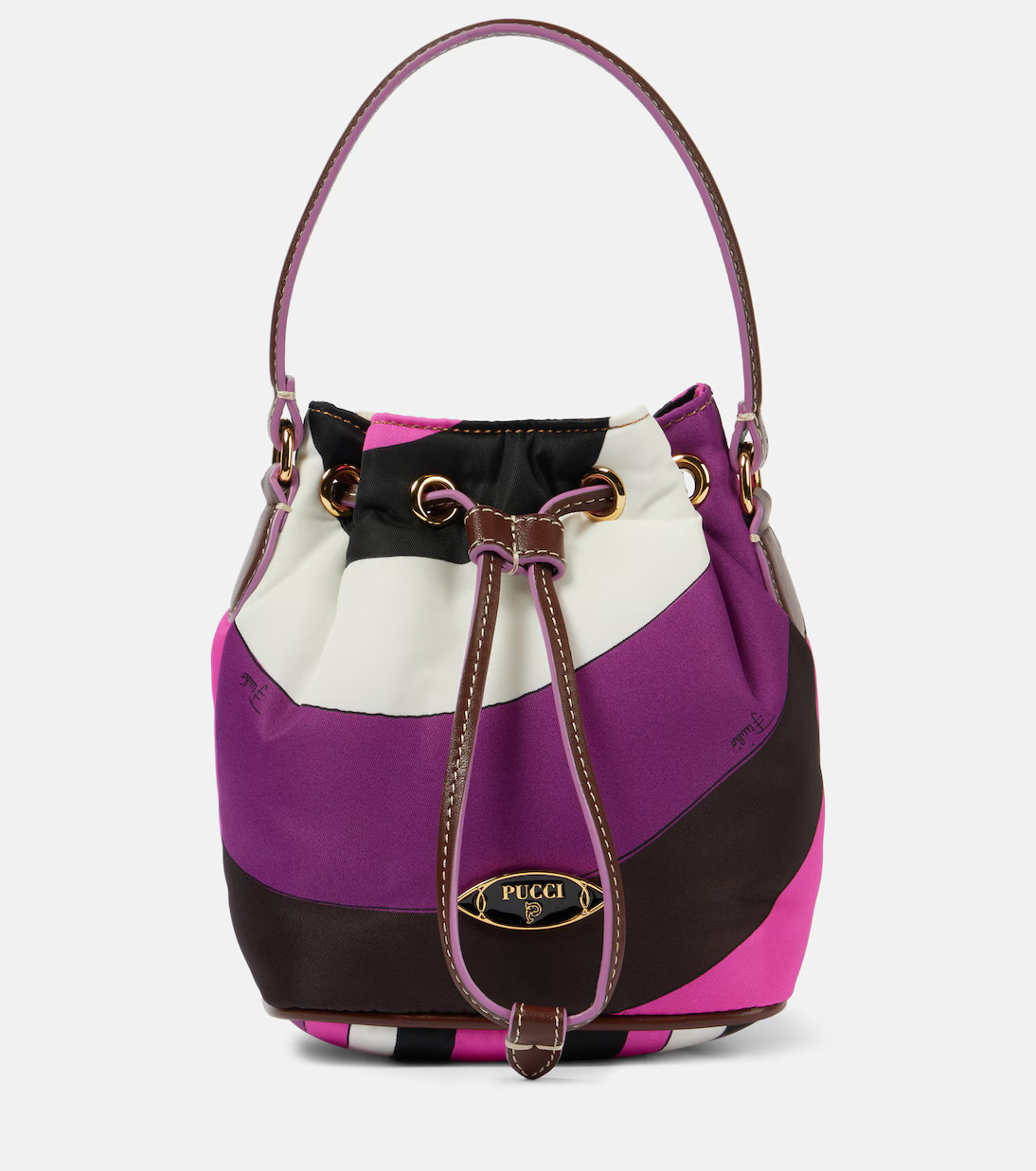 Yummy Iride canvas bucket bag | Mytheresa (INTL)