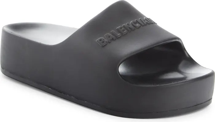 Logo Platform Slide Sandal | Nordstrom