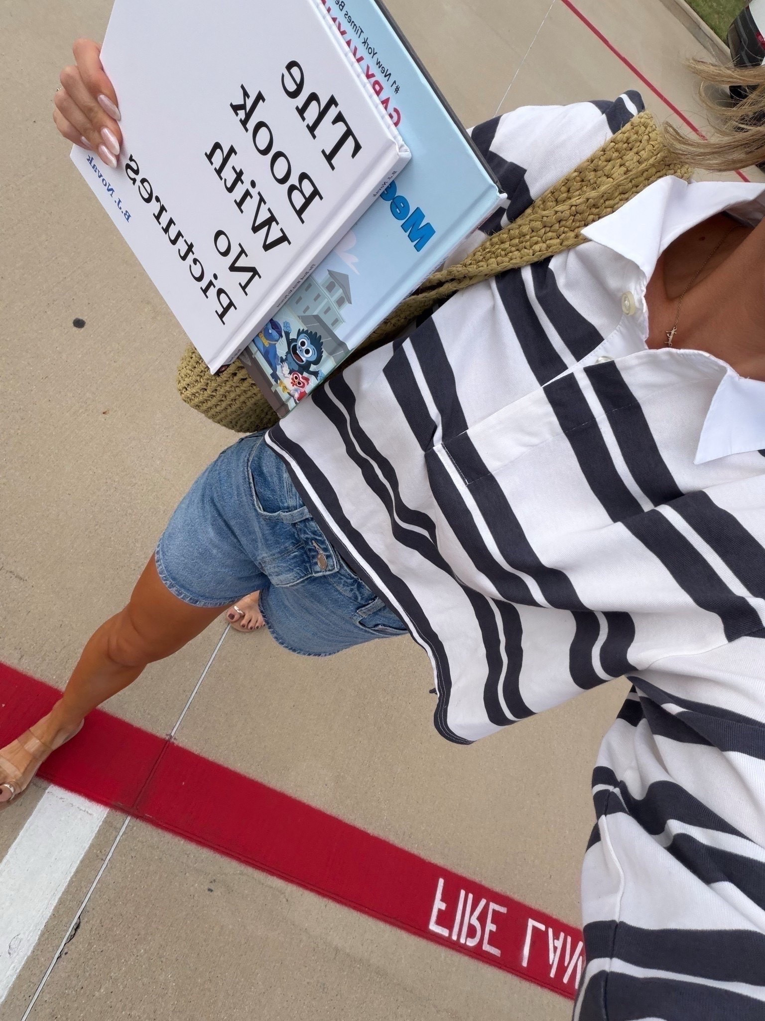 This navy and white stripe polo from target is everything 😍😍

#LTKmomlife #LTKootd #LTKgrwm