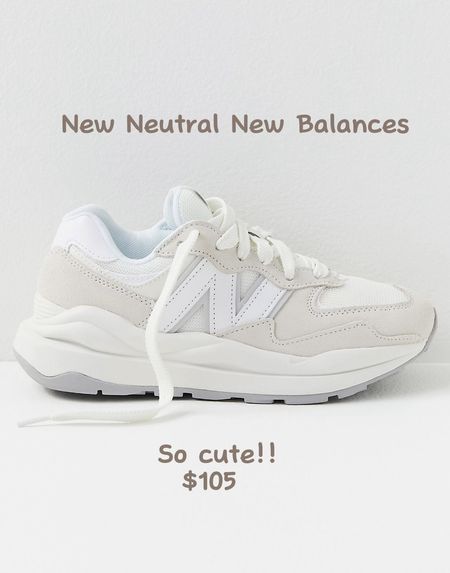 Found these new, neutral new balances and they are so cute!! 
These are definitely going to sell out quick🫶🏼🤍

#LTKshoecrush #LTKfit #LTKFind