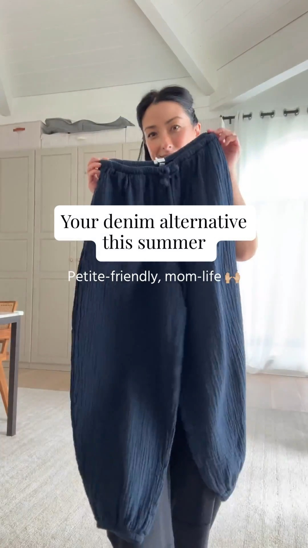 Your denim alternative this summer. Perfect for hot weather. Airy, lightweight, and petite-friendly. 

Everlane box cut tee medium
Aritzia seater xs
Aritzia gauze pants xs
Reformation flats 5
Aritzia tote
Polo Ralph Lauren hat
Electric Picks earrings
Dorsey James necklace 15”

#LTKgrwm #LTKmomlife #LTKPetite
