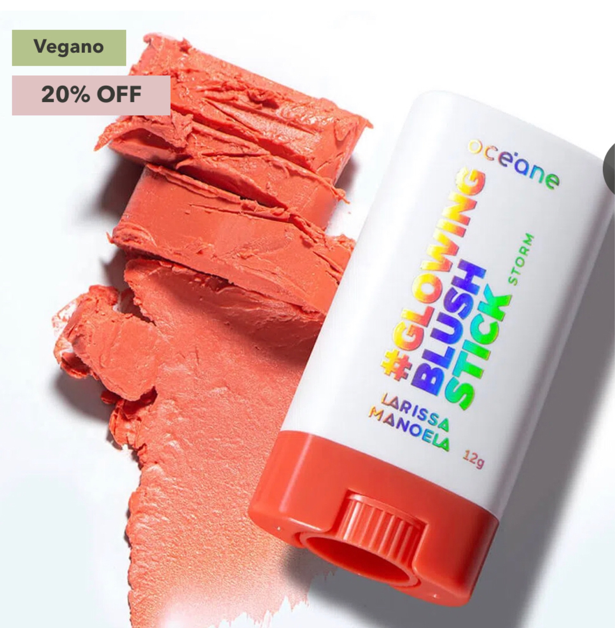 Blush em Bastão Pêssego Larissa Manoela By Océane - Glowing Blush Stick Storm 12g

Adquira o seu 😍

#LTKstyletip #LTKbeauty #LTKbrasil