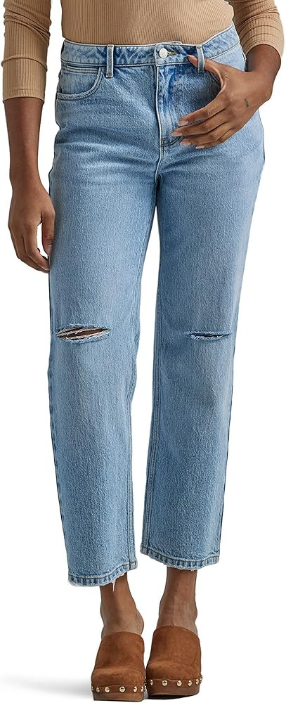 Wrangler Women's Straight Crop Jean | Amazon (US)