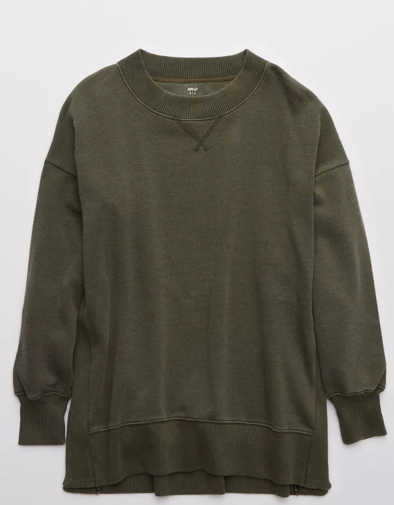 Aerie Good Vibes Oversized Sweatshirt | American Eagle Outfitters (US & CA)