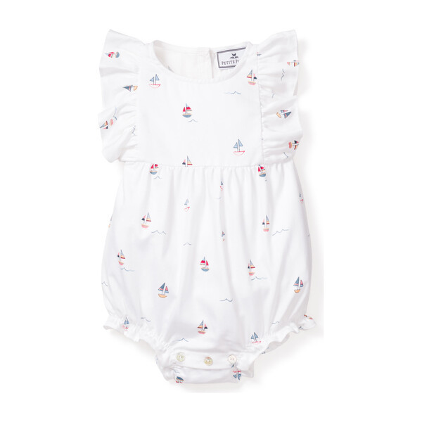 Infant Ruffled Romper, Bateau | Maisonette