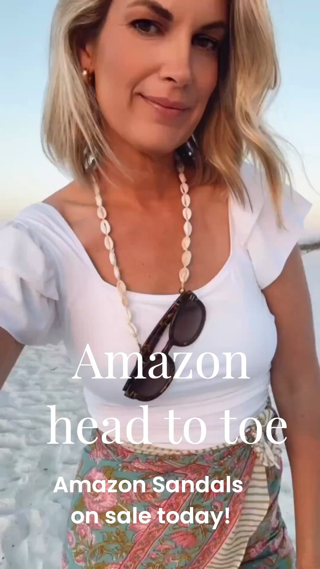 Amazon sandals on sale today. This entire look is Amazon finds

#LTKSaleAlert #LTKTravel #LTKootd