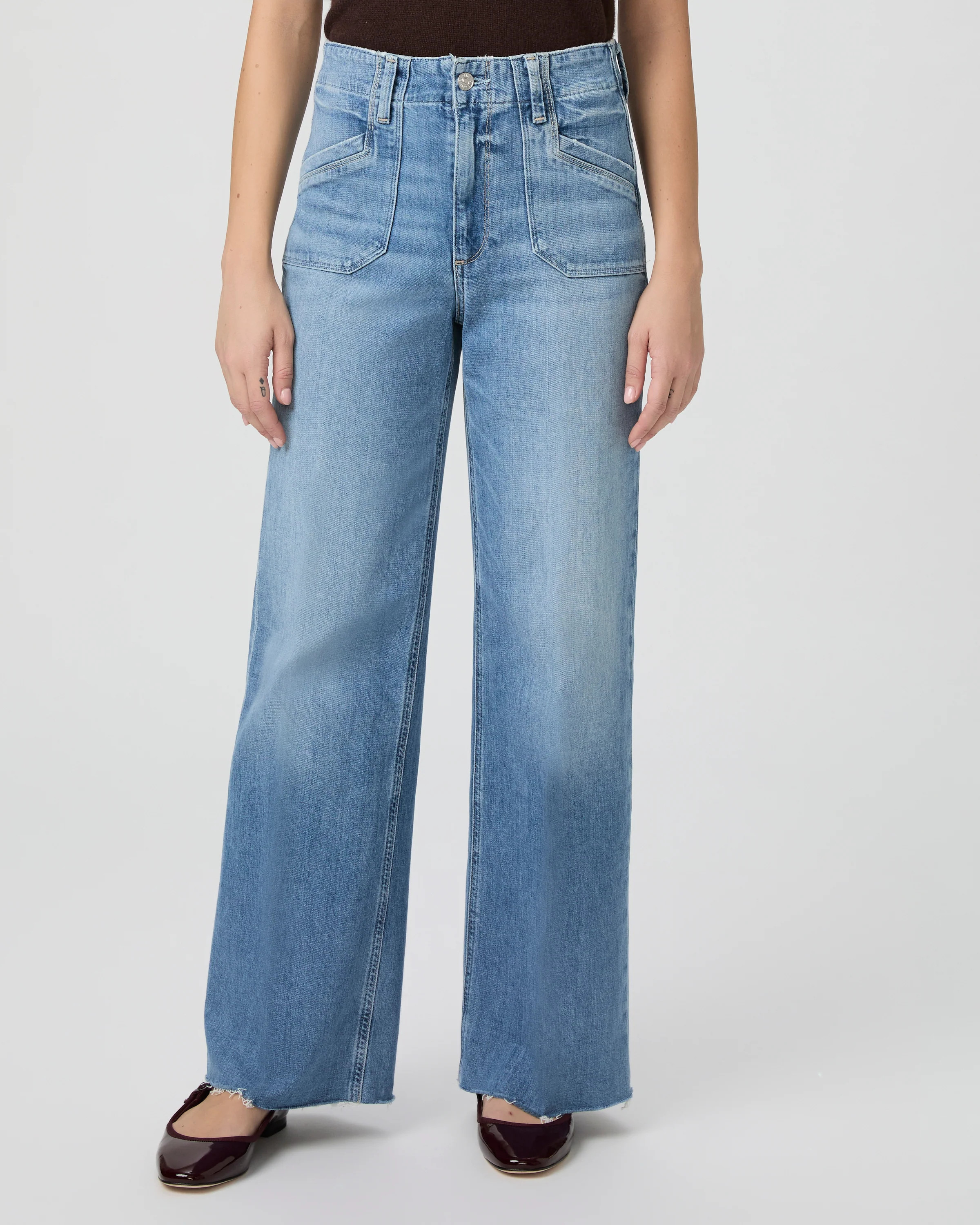 Anessa 31" Wide Leg Jean | Paige
