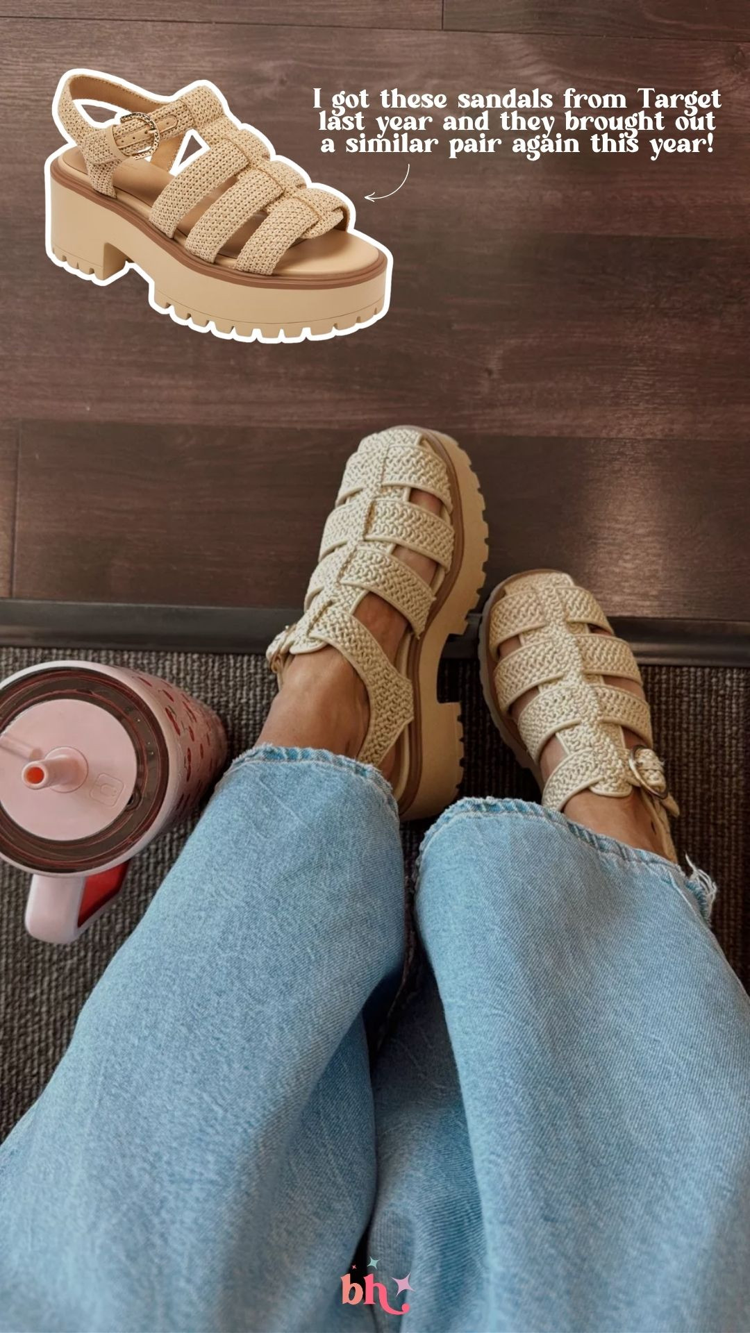 I got these sandals from Target last year and they brought out a similar pair again this year!

spring fashion, new arrivals, finds under 100, vacation outfit, sandals, britt horton 

 #LTKootd #LTKSeasonal #LTKPetite