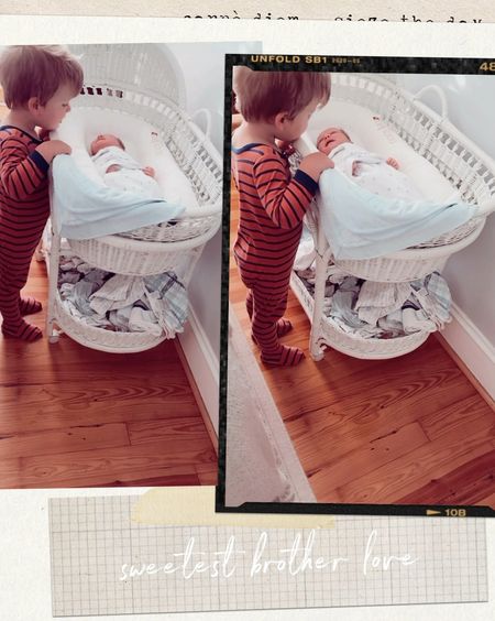 I walked in to Judson singing “Jesus Loves Me” to Levi Rhett in his little bassinet when he heard him waking up this morning 🥹 - and I truly could have melted right there!! 😭🫶🏽 My heart my heart my hearttt!! 🥰🙏🏽🤍 #sweetestbrotherlove #thankyoujesus #madeformetolove #boymamax2 

Yesterday, sweet @wesmabry cooked a Boston butt overnight and we invited his parents over for Sunday lunch!! 🫶🏽 Even Judson had fun “cooking” 😉 too hehe!! 🤭🔥🥰 It was the happiest lil’ slow Sunday in my happiest place 🫶🏽 - home sweet home 🏡 porch swingin’ 🌾 and rocking my baby 🤱 - and we even had a cozy summer thunderstorm ⛈️ too!! We sure love slow Sundays around here!! 🤍 #slowsunday 

My heart wasn’t ready for the sweetness that this brother love would be!! 👶🏼🩵🫶🏽 And gosh, so thankful for the most beautiful sunrise 🌄 before the very SWEETEST coffee ☕️ view this Monday morning - I have truly never been happier in my entire life 😭 - I love being these sweet boys’ mama!!! My absolute dream come true!!! 🥹🤱 #judsonandlevirhett 

Baby brother sure is a big fan of his mamaroo baby swing 💤🥰🙌🏽 and, meanwhile, brother Judson has really turned into mommy’s little helper!! 🥹🤭 Helping get the trash bag ready to change out the trash is his favorite chore these days haha (➡️ swipe over to see the cutest little video)!! 😆🗑️ I’m just so stinking proud of Judson y’all!! 🥹 My sweet firstborn decided (all on his own 😭) to read himself a story 📖 - while the baby nursed 🤱 and fell asleep in my arms - before his naptime today! 💤 He has been the best helper and I’m just so proud of him!! 🥹 And now, both babies are out cold for naps!! 😴 And Judson is putting himself to sleep all by himself now (just held my hand through the crib for about 2 minutes and was out 💤)!! He truly is thriving in his new “big brother” role and it makes me so happy to see!!! 🩵 #teamworkmakesthedreamwork 
#bigbrotherjudson #madetobeabrother

And now I just get to stare at our sweet angel 👼🏼 baby Levi Rhett sleeping 😴- I am utterly smitten by his sweet whittle tiny self 🥹👶🏼🤍 #thesearethedays #mamaoftwolife #sweetestdaysofmylife

#LTKHome #LTKBaby #LTKFamily
