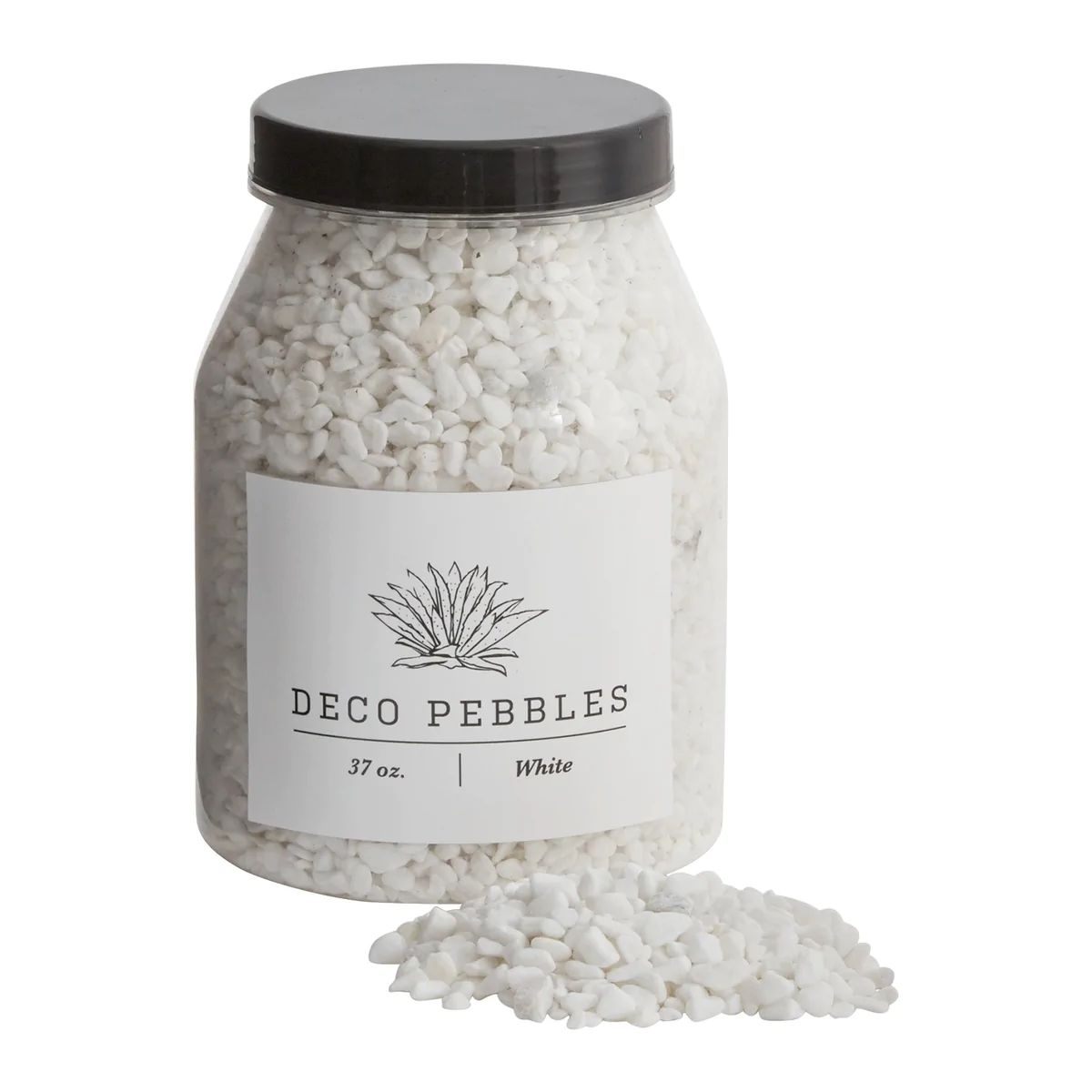 White Deco Pebbles | Megan Molten