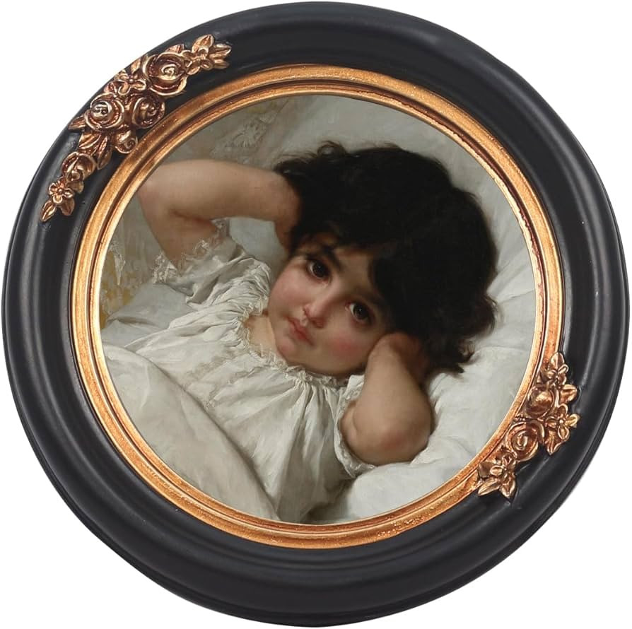 Vintage Small Picture Frame 4x4, Antique Ornate Photo Frame With Gold Floral Relief, Wall and Tab... | Amazon (US)