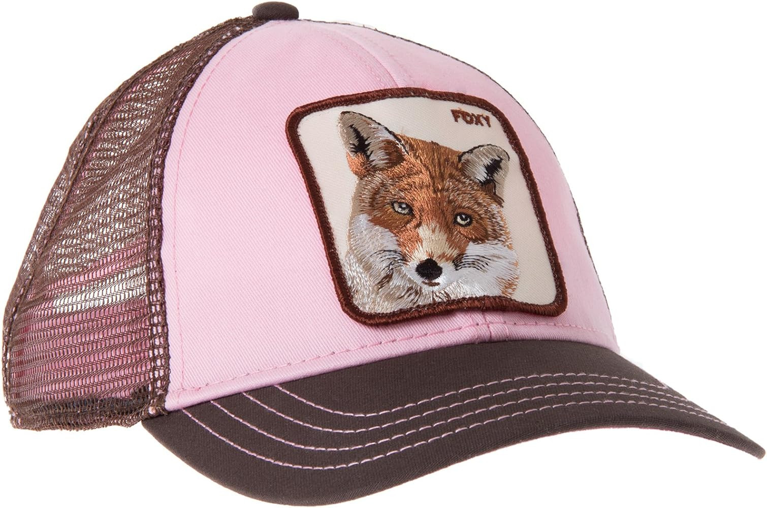 Goorin Bros Foxy Baby Patch Adjustable Snapback Trucker Hat Cap (Pink/Brown) | Amazon (US)