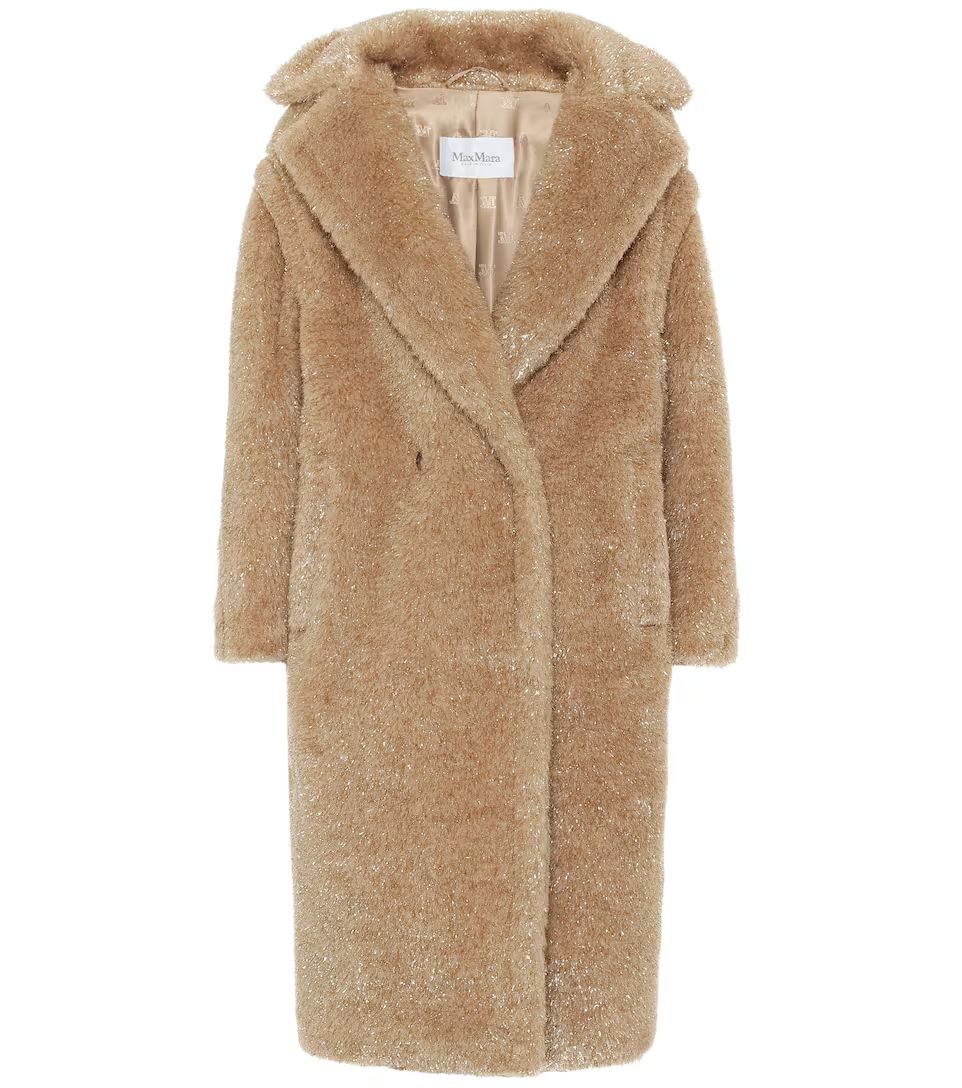 Teddy Bear Icon lamé coat | Mytheresa (UK)