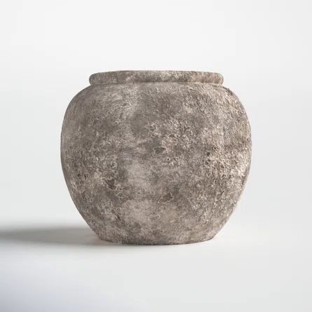 Kaci Gray 9.85" Indoor / Outdoor Terracotta Table Vase | Joss & Main | Wayfair North America