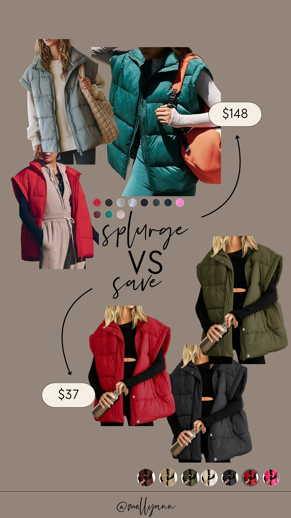 The free people vest is SO good! ❄️ But if you are looking for a more cost effective option, this Amazon one is great!

#LTKFindsUnder50 #LTKSaleAlert #LTKStyleTip