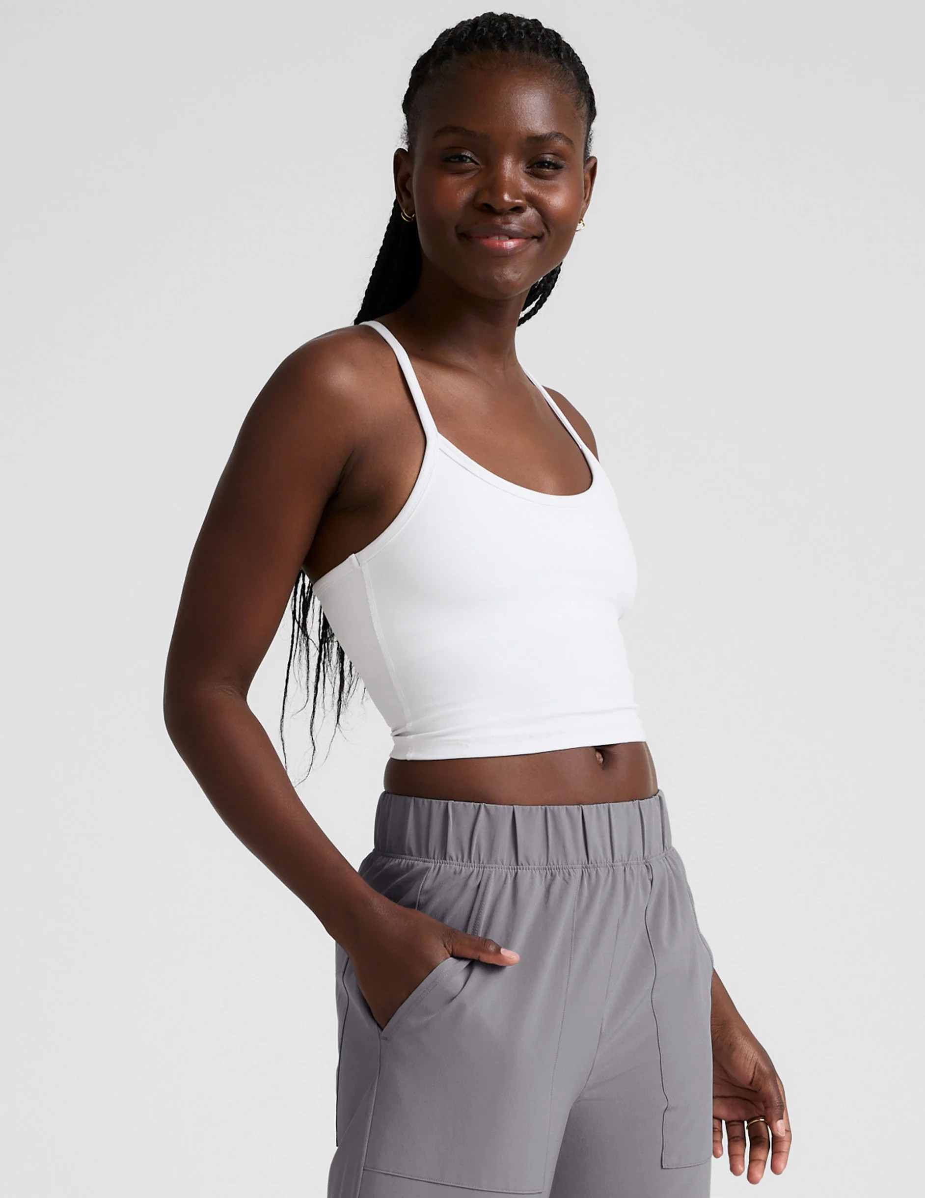 Spacedye Slim Racerback Cropped Tank | Beyond Yoga | Beyond Yoga