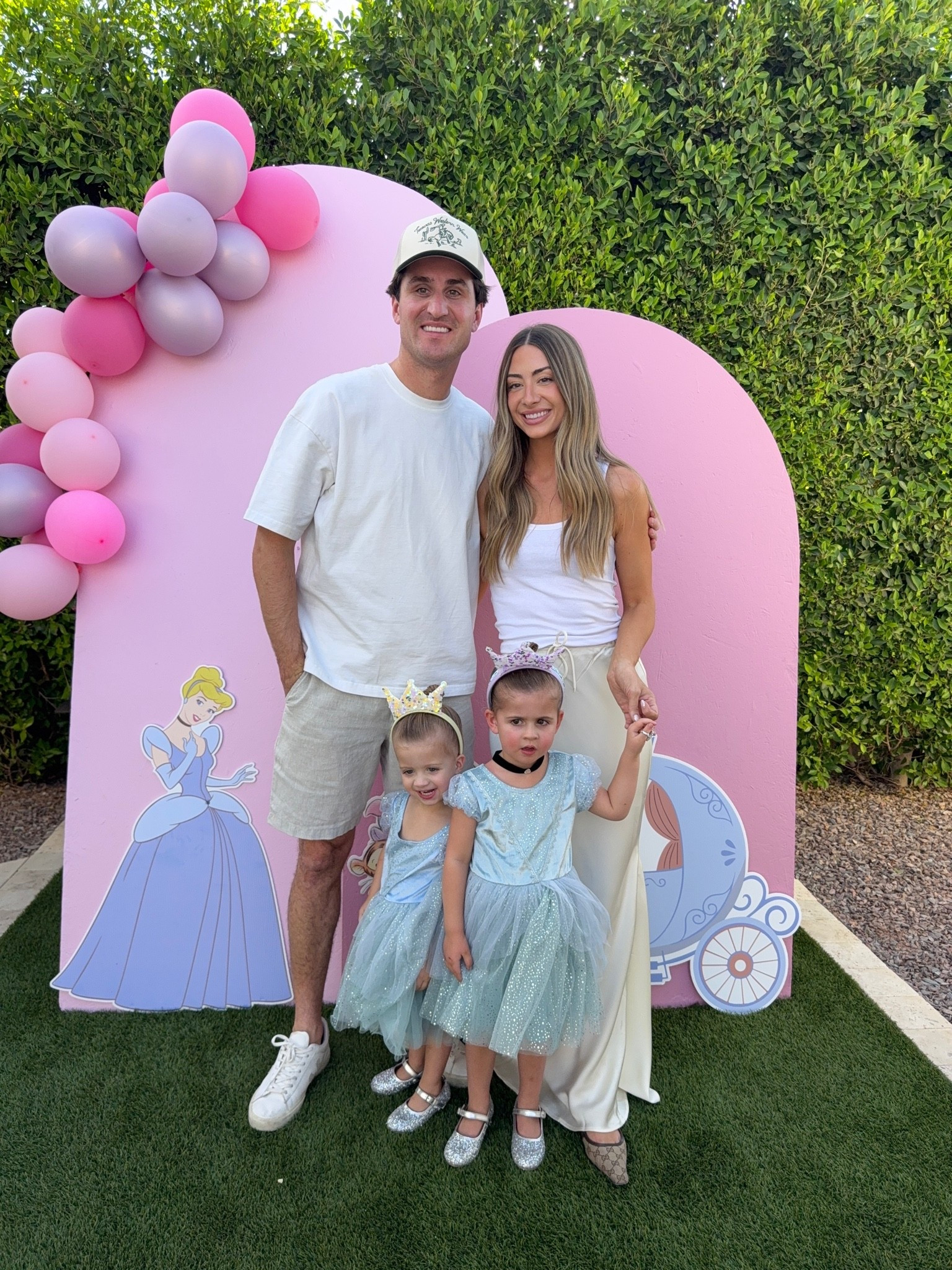 Our outfits for the girls princess party!!!! These Cinderella dresses are so cute! I linked some similars - one being $23!!

#LTKSaleAlert #LTKKids