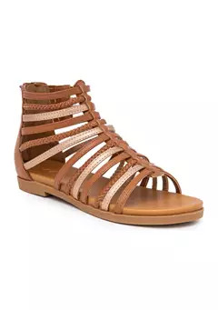 Sugar Carra Braided Gladiator Sandals | Belk