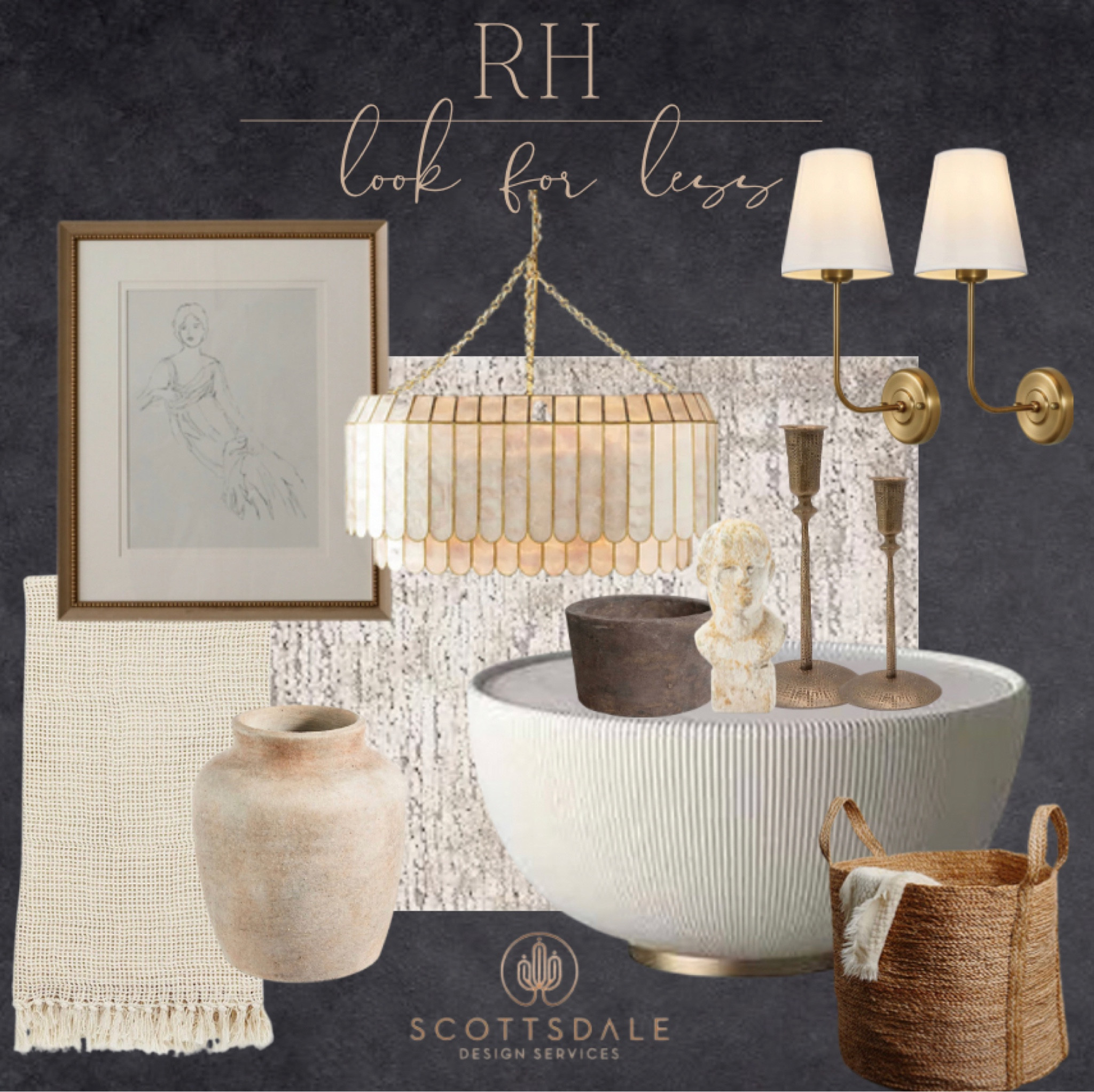 Beautiful finds for that RH look🤍

Home decor, coffee table decor, neutral home decor, wall sconce, area rug, sketch art, rh look, restoration hardware, organics modern, vase, capiz chandelier, woven basket

#LTKFind #LTKstyletip #LTKhome