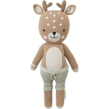 cuddle + kind Elliott The Fawn Regular 20" Hand-Knit Doll – 1 Doll = 10 Meals, Fair Trade, Heir... | Amazon (US)