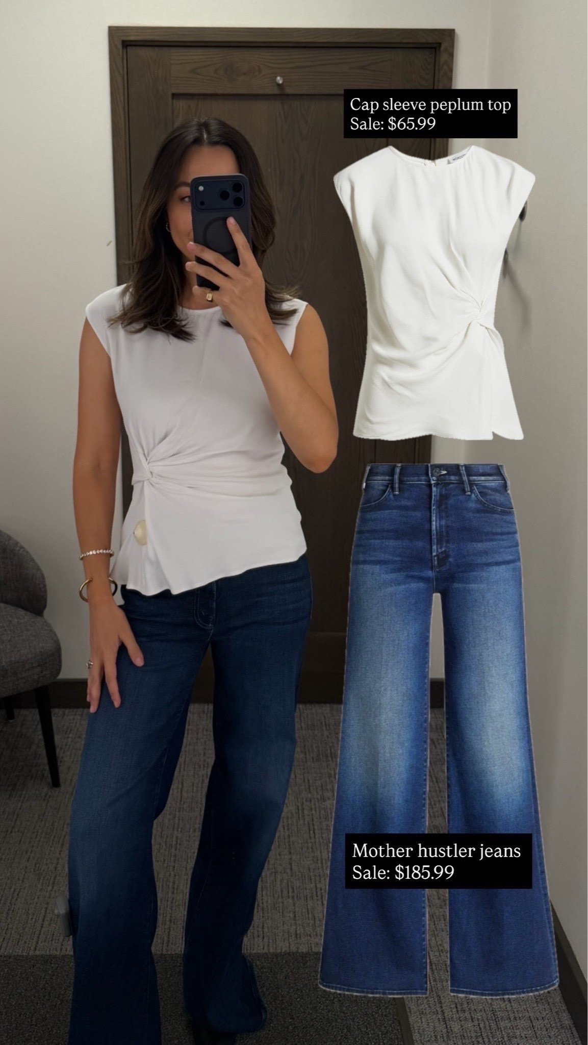 Non-tuck work top on sale under $70 for the Nordstrom anniversary sale, still stocked! Sale ends 8/9

Wearing xs — I find Nordstrom brand tops to run big, so size down 

Mother jeans — run long, I’m 5’4” (a few sizes are still in-stock) 

Nsale / workwear tops/ office outfits

#LTKSaleAlert #LTKWorkwear #LTKootd
