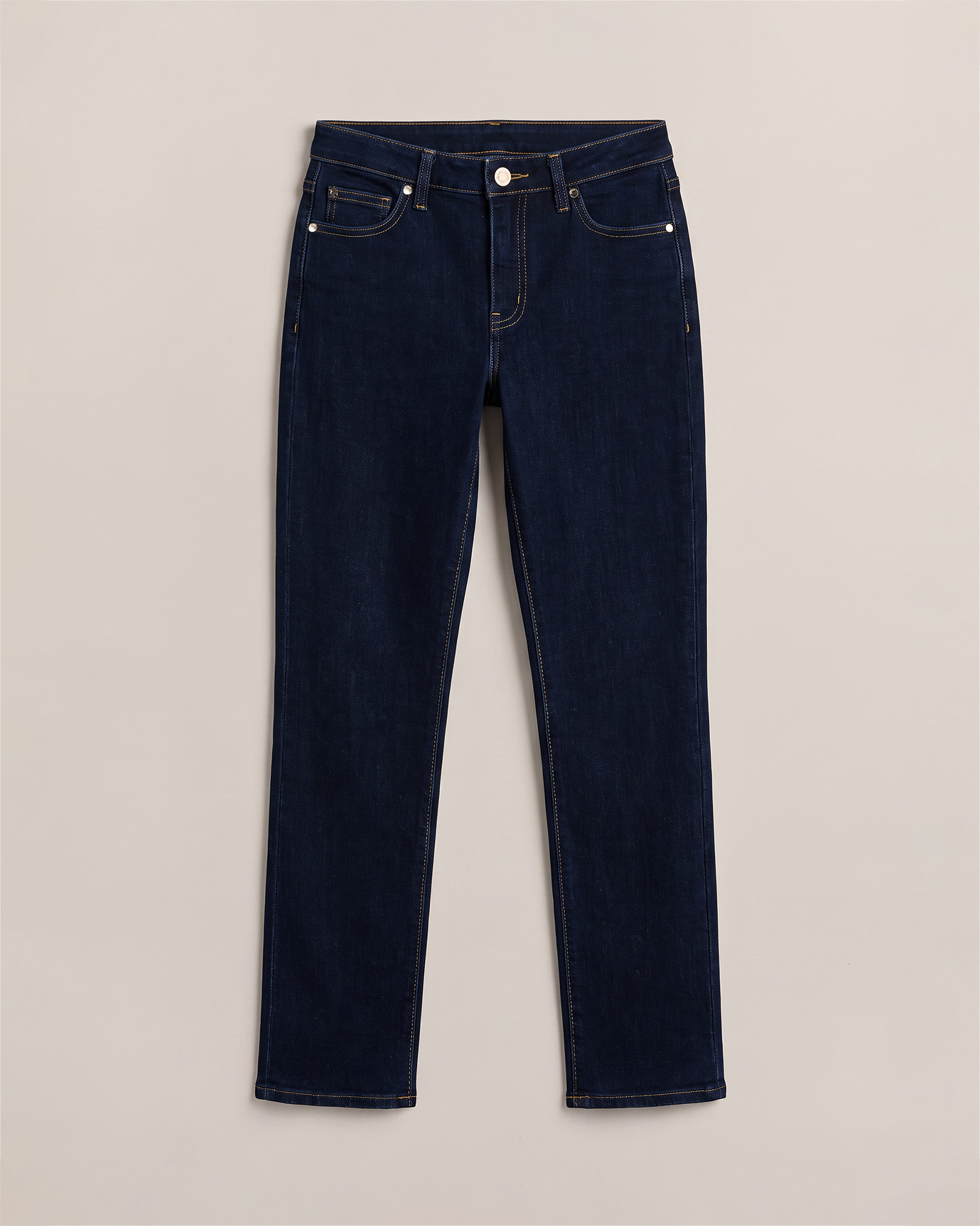 Quince | Women's Bella Stretch Straight Jeans in Frosted Blue, Size 29, Organic Cotton | Quince