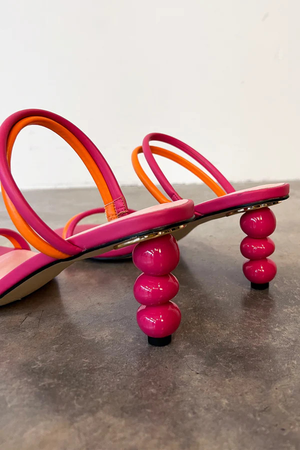 Colour Block Bubble Heels | Never Fully Dressed (UK & IE)