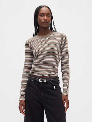 Modern Rib Shrunken T-Shirt | Gap (US)