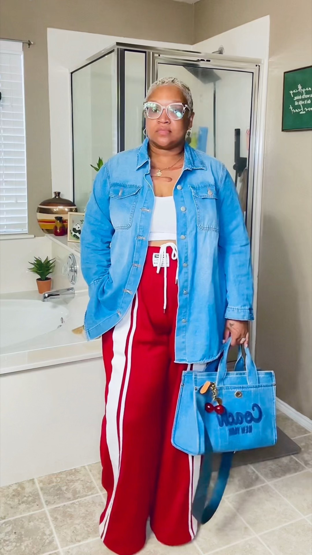 “The woman hustling will never understand the woman that’s hating.” ✨

Real-style post today featuring my Coach Denim Tote Bag — the perfect everyday designer tote for work, errands, and travel. The denim design is trending right now and gives that casual-luxury vibe. It fits all the essentials and pairs perfectly with neutral, fall, or minimal outfits. Linked the exact bag + similar denim handbags and trending totes below. 🤎👜


#LTKStyle #LTKFinds #LTKBag #CoachTote #DenimBag #DesignerBags
#FallStyle #EverydayStyle #HandbagLover #BagAddict #ChicStyle #OOTDInspo

#LTKgrwm #LTKootd #LTKdayinmylife