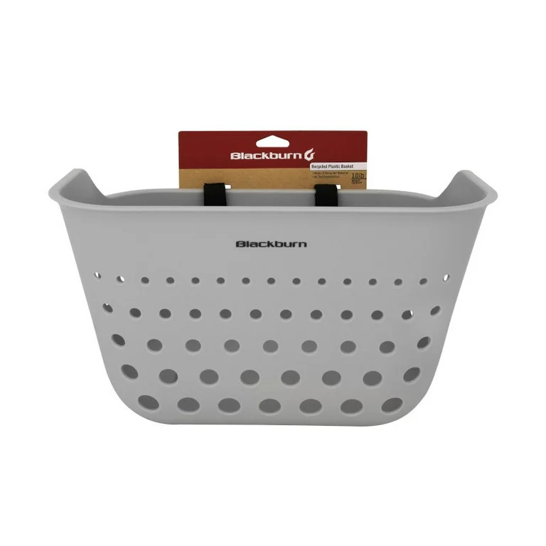 Blackburn Bike Basket, Recycled Plastic, Gray | Walmart (US)