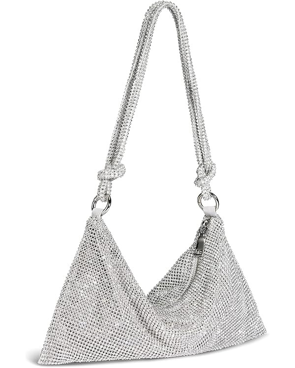 SWEETV Women's Evening Bag,Rhinestone Clutch Purse for Formal/Wedding/Cocktail/Prom/Party/Club,Ho... | Amazon (US)