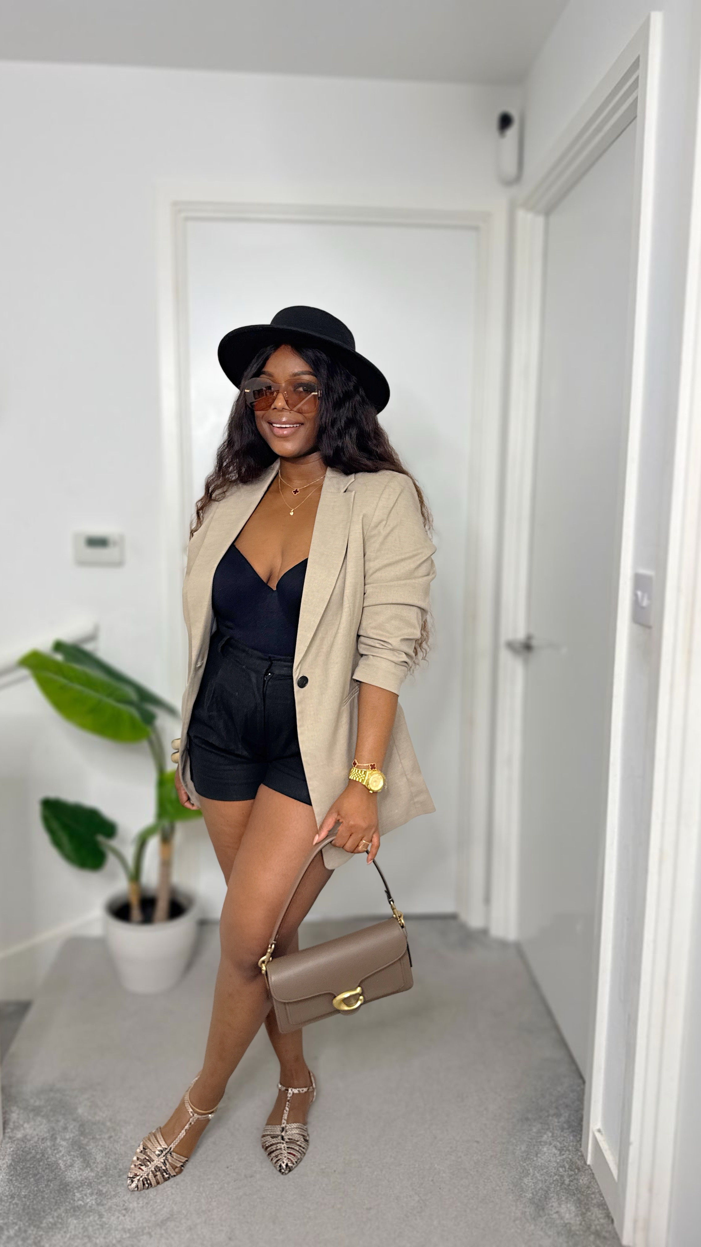 Blazer on short is always a vibe for me

#LTKuk #LTKstyletip #LTKmodest