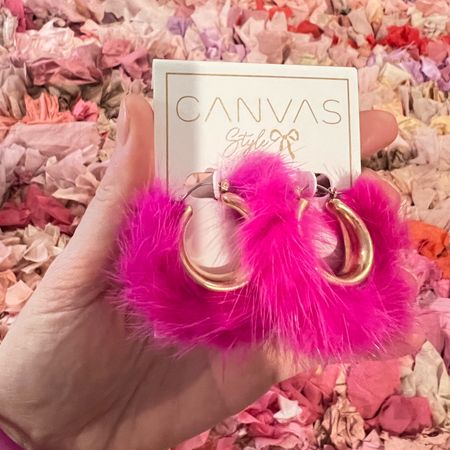 Canvas Style Pink Mink Hoops 💕💕✨

#LTKSeasonal #LTKstyletip #LTKunder100
