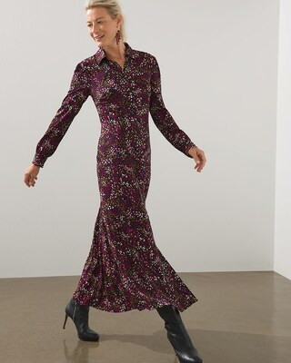 Long Sleeve Maxi Shirt Dress | Chico's