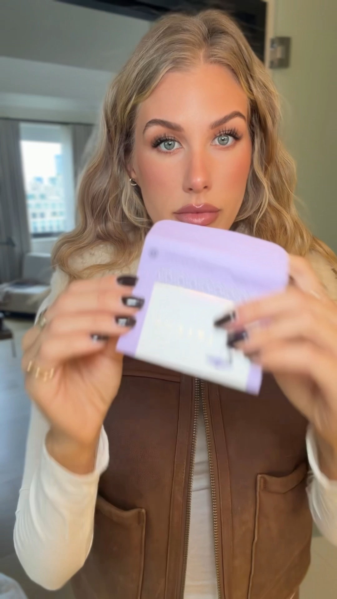 finishing touches today— tatcha blotting powders and one size setting spray! topping with my cheapest glasses but they always add a fun retro vibe!

#LTKgrwm #LTKootd