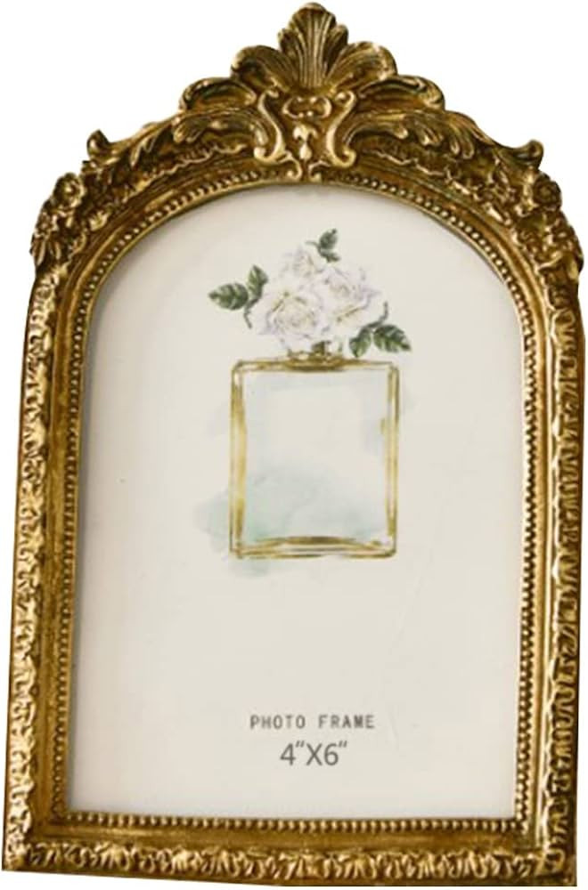 Elegant Retro Photo Frame Royal Court Photo Frame House Soft Furnishing Supplies Art Home Decor | Amazon (US)