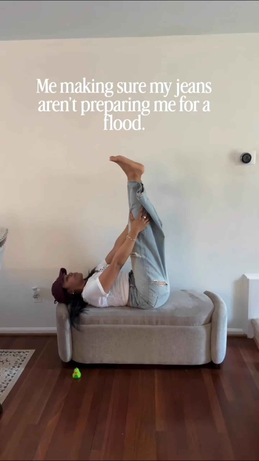 Tall girls… I did the stretch test so you don’t have to 👖✨

These actually pass. Full length even when I sit, stretch, and move around — no surprise high-waters over here. The inseam is tall-girl approved and the fit is relaxed without drowning your frame.

If you’re tired of jeans that look long online but hit mid-shin in real life… these are the ones. 🤍

#LTKootd #LTKTall #LTKgrwm