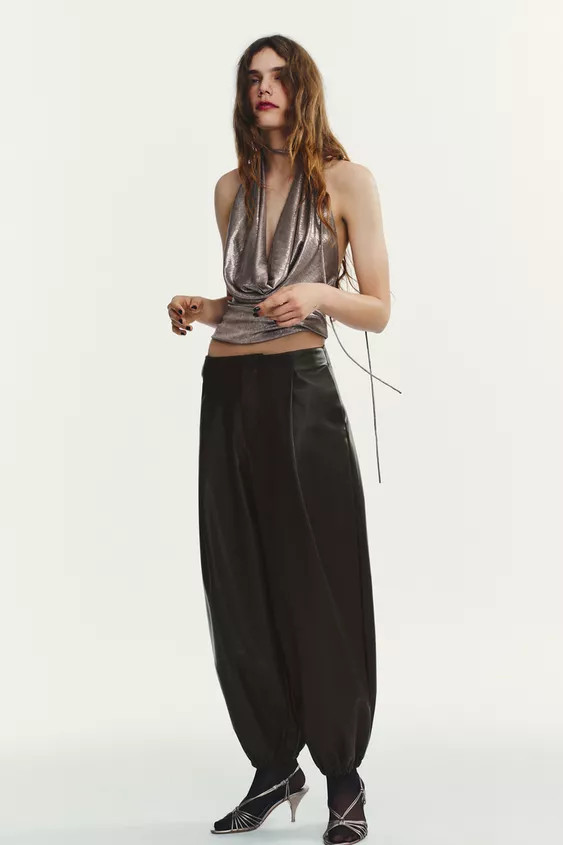 PLEATED JOGGING TROUSERS | Zara UK