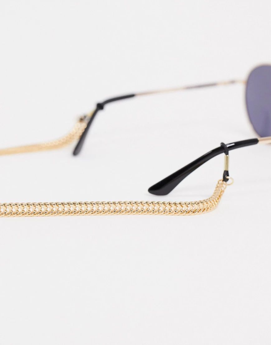 ASOS EDITION sunglasses chain in gold | ASOS (Global)